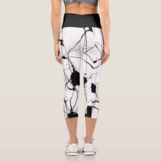 Spritzer Capris Leggings (Rückseite)