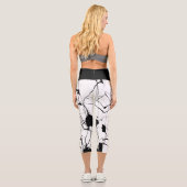 Spritzer Capris Leggings (Rückseite)
