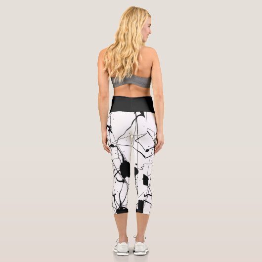 Spritzer Capris Leggings (Rückseite)