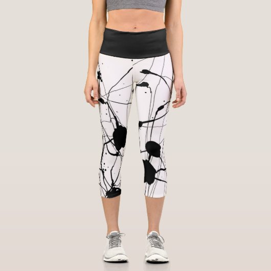 Spritzer Capris Leggings (Vorderseite)