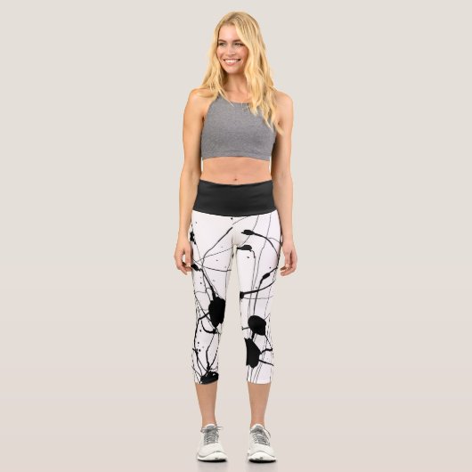 Spritzer Capris Leggings (Vorderseite)