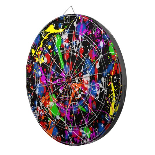 Spritzer Dartscheibe (Vorderseite rechts)