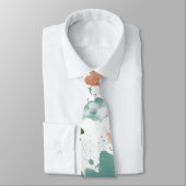 Spritzer der Peach-Palette Krawatte (Gebunden)