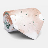 Spritzer der Peach-Palette Krawatte (Gerollt)