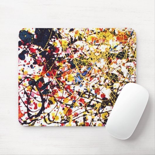 Spritzer Design-1 Mousepad (Mit Mouse)