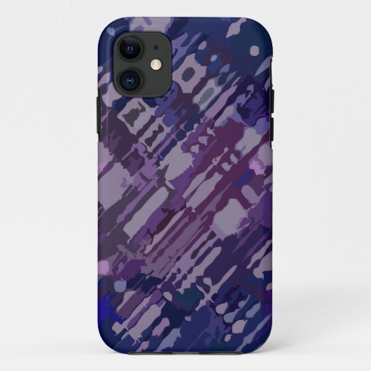 Spritzer Design - blue magenta Case-Mate iPhone Hülle (Rückseite)