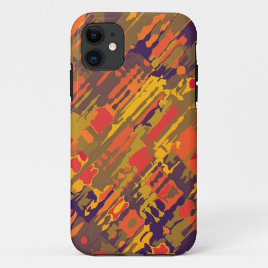 Spritzer Design - Olivviolett Case-Mate iPhone Hülle (Rückseite)