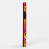 Spritzer-Design - orange-rosa Case-Mate iPhone Hülle (Hinten/Rechts)