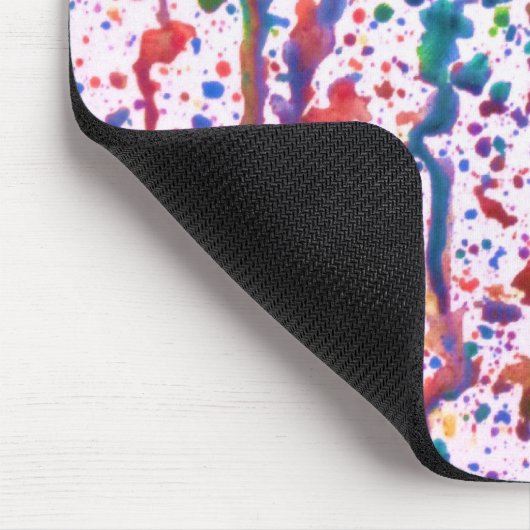 Spritzer-Farbe Mousepad (Ecke)