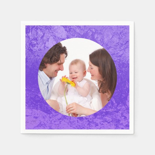 Spritzer Frame III + Ihre Foto und Ideen Serviette (Vorderseite)