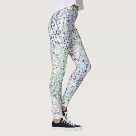 Spritzer für Aquarellfarbe Leggings (Rechts)