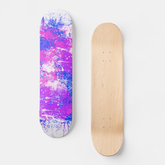 Spritzer für Aquarellfarbe Skateboard (Vorderseite)