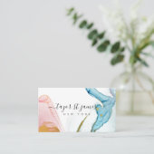 Spritzer für die Aquarellmalerei Visitenkarte (Stehend Vorderseite)