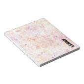 Spritzer für Wasserfarben und Dropdown-Notepad Notizblock (angewinkelt)