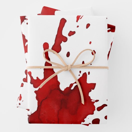 Spritzer Geschenkpapier Set (Beispiel)
