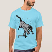 Spritzer Grafik-Skateboard-T - Shirt (Vorderseite)