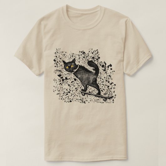 Spritzer Grafik-Skateboard-T - Shirt (Design vorne)