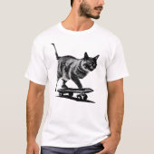 Spritzer Grafik-Skateboard-T - Shirt (Vorderseite)