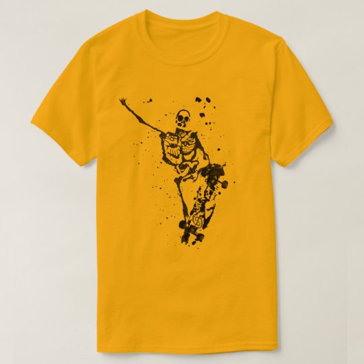 Spritzer Grafik-Skateboard-T - Shirt (Design vorne)