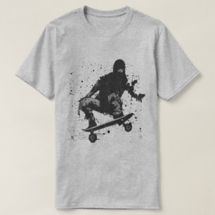 Spritzer-Grafikkarte T-Shirt