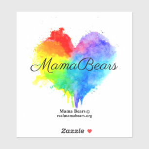 Spritzer Heart Sticker
