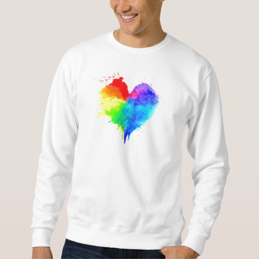 Spritzer Heart Sweatshirt (Vorderseite)