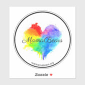 Spritzer Heft Round Aufkleber (Blatt)