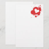 Spritzer Herzschrittmacher 2 Briefpapier (Vorne/Hinten)