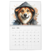 Spritzer Hoodies Art 2025 12 Monat Kalender (Mär 2026)