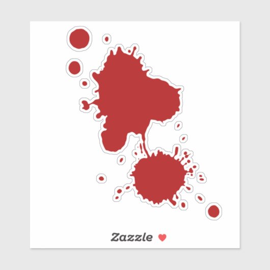 Spritzer Horro Aufkleber (Blatt)