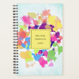 Spritzer in Aquarellfarben Abstrakt Planer