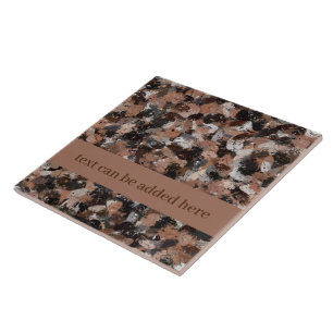 Spritzer in Grau, Braun und Schwarz Fliese