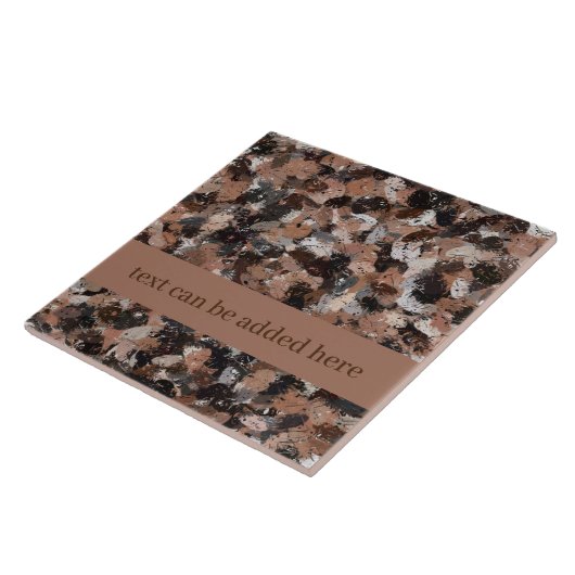 Spritzer in Grau, Braun und Schwarz Fliese (Seite)