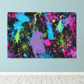 Spritzer Leinwanddruck (Insitu (Holzboden))