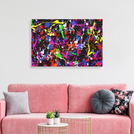 Spritzer Leinwanddruck (Insitu (Wohnzimmer))