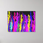 Spritzer Lines Leinwanddruck (Vorderseite)