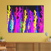 Spritzer Lines Leinwanddruck (Insitu (Wohnzimmer))