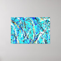 SPRITZER LXV - Aktionsgemälde - Abstrakt-