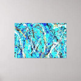 SPRITZER LXV - Aktionsgemälde - Abstrakt- Leinwanddruck