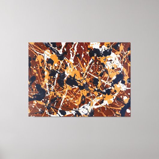 SPRITZER LXXI - Aktionsgemälde - Leinwanddruck (Vorderseite)