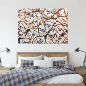 SPRITZER LXXII - Aktionsgemälde - Leinwanddruck (Insitu (Schlafzimmer))