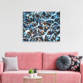 SPRITZER LXXIII - Aktionsgemälde - Leinwanddruck (Insitu (Wohnzimmer))