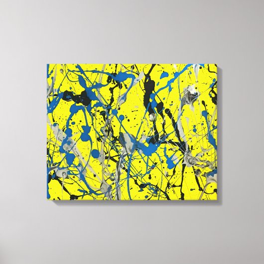 SPRITZER LXXIV - Aktionsgemälde - Leinwanddruck (Vorderseite)