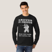 Spritzer Mania! Genug ist genug Paintball Gewehre  T-Shirt (Vorne ganz)