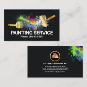 Spritzer-Mauer Visitenkarte (Vorne/Hinten)