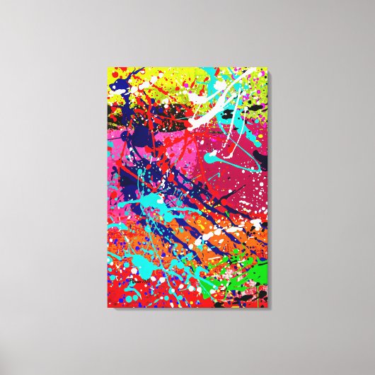Spritzer Mind_01 Canvas Print Leinwanddruck (Vorderseite)
