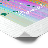 Spritzer Mucho Paint Spritzer Poster (Ecke)