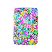 Spritzer Paint Badematte (Vorderseite Vertikal)