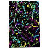 Spritzer Paint-Colorful- Mittlere Geschenktüte (Vorderseite)