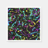 Spritzer Paint-Colorful- Serviette (Vorderseite)